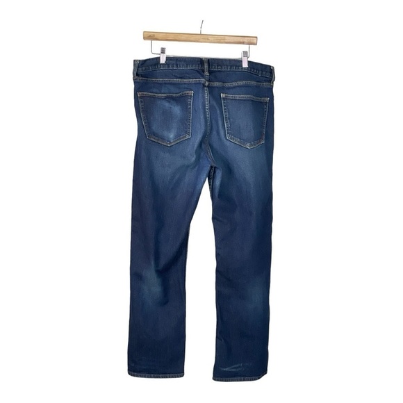 Banana Republic Factory Mens athletic fit Jeans Dark Wash - Picture 4 of 9